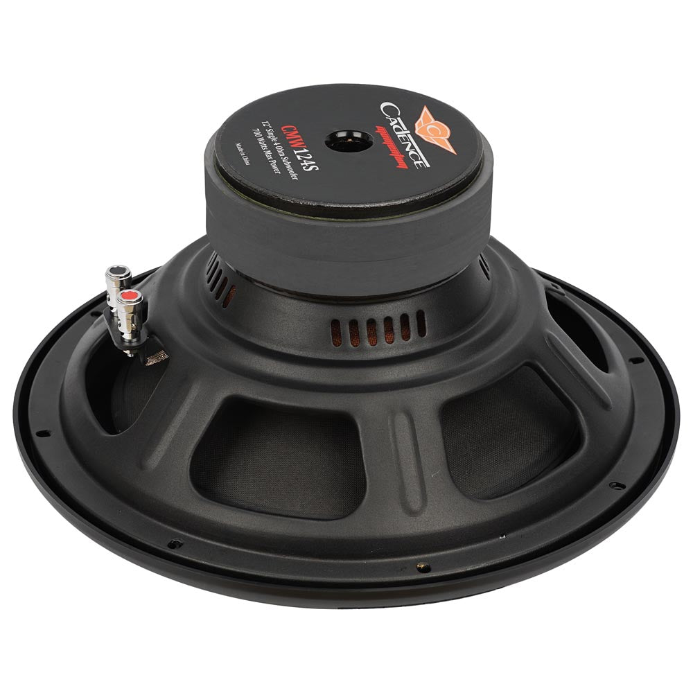 Cadence CMW124S 12" 800W Subwoofer for Car Audio
