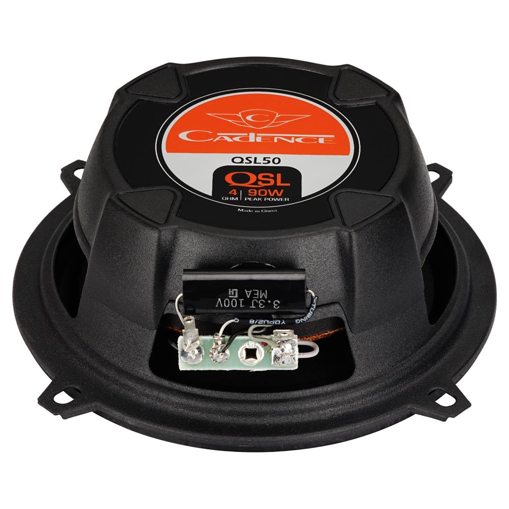 Cadence QSL50 Slim 2-Way Coaxial 5.25" Car Speakers